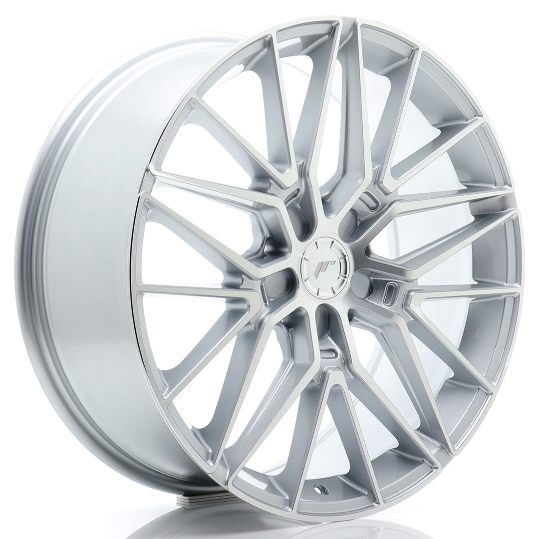 JR Wheels JR38 20x8 ET20-40 5x120 Silver Machined Face
