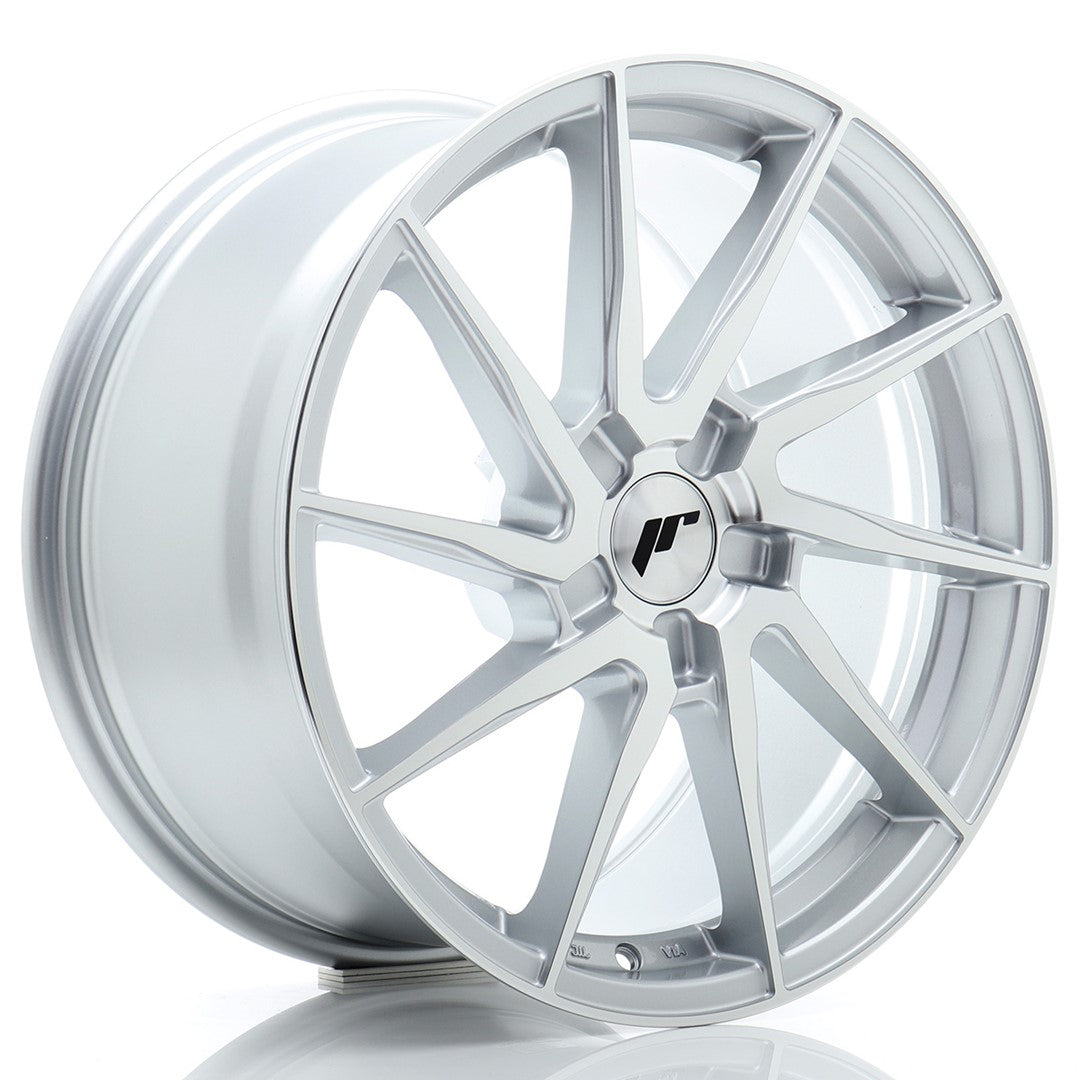 JR Wheels JR36 18x8 ET20-45 5x105 Silver Machined Face