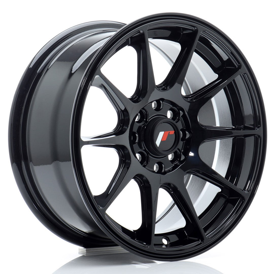 JR Wheels JR11 15x7 ET30 5x114.3 Gloss Black