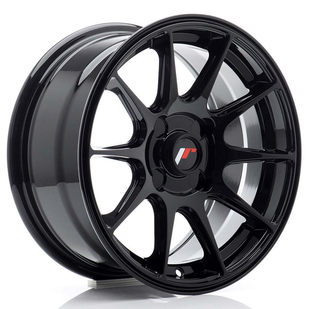 JR Wheels JR11 15x7 ET30 4x100 Gloss Black