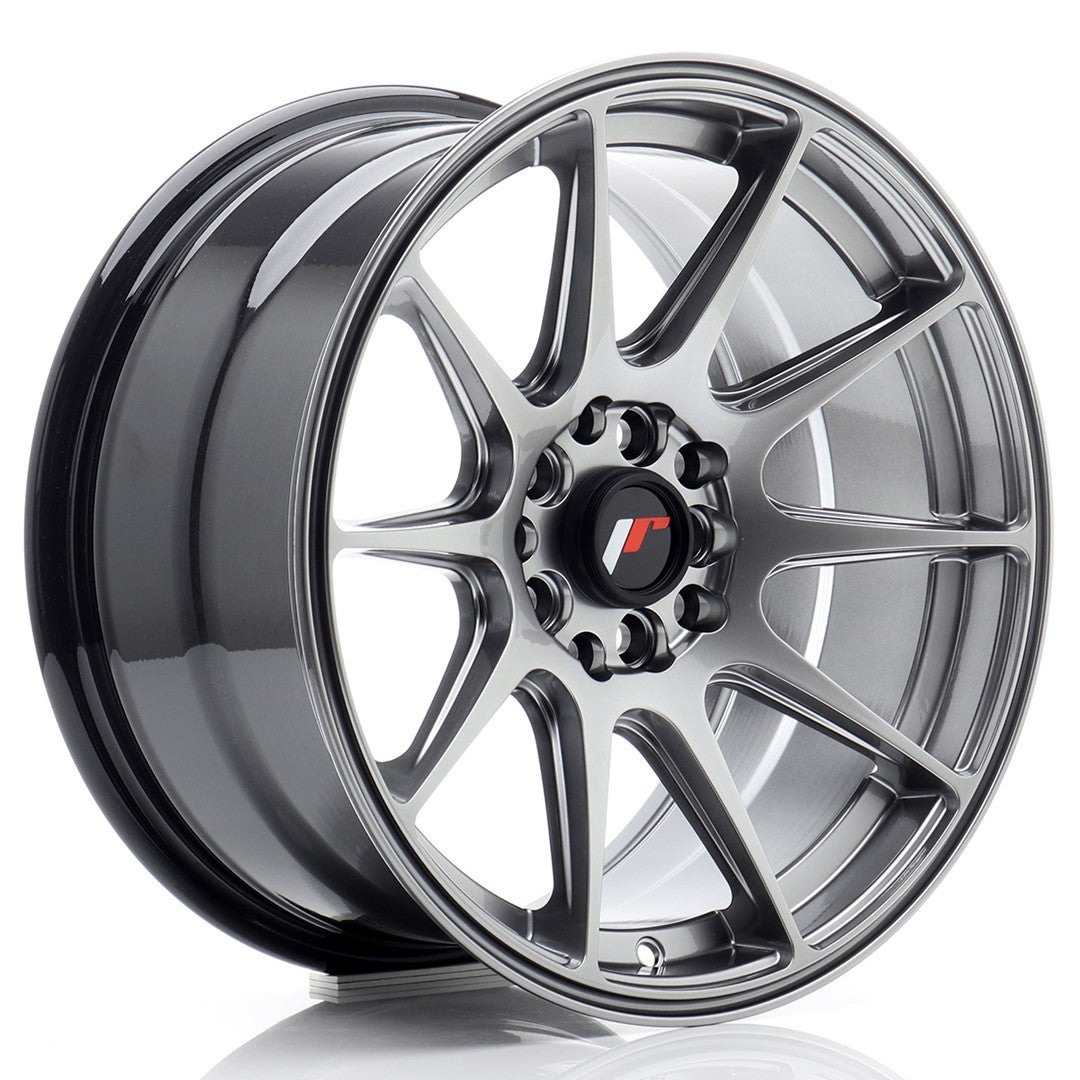 JR Wheels JR11 16x8 ET25 4x108 Hyper Black