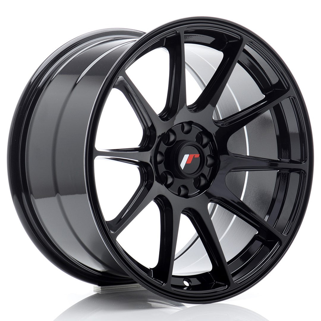 JR Wheels JR11 17x9 ET25 4x108 Gloss Black