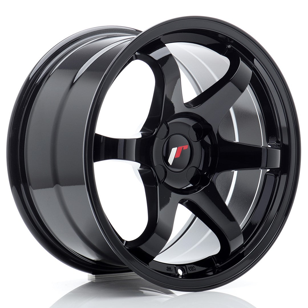 JR Wheels JR3 17x9 ET20-35 4x110 Gloss Black