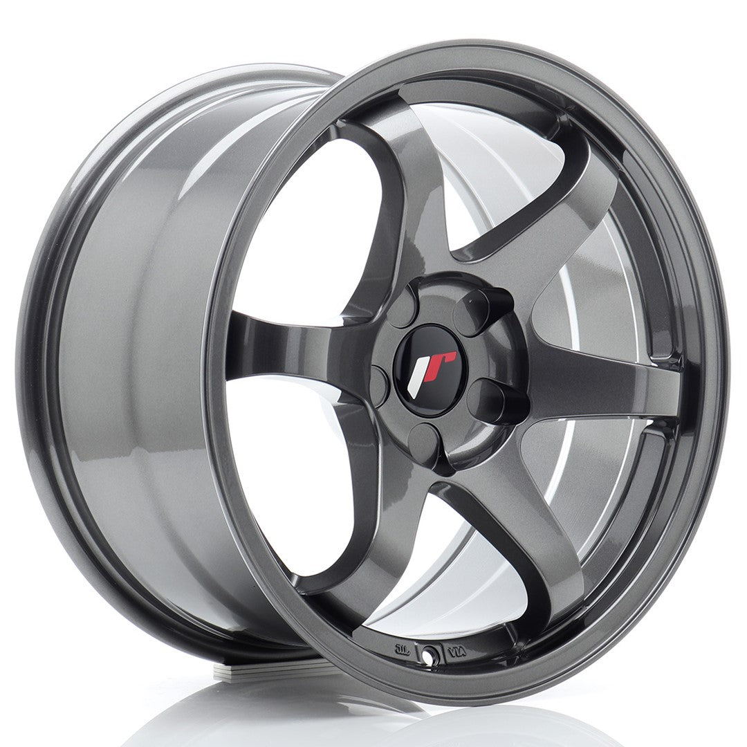 JR Wheels JR3 17x9 ET20-35 5x100 Gun Metal
