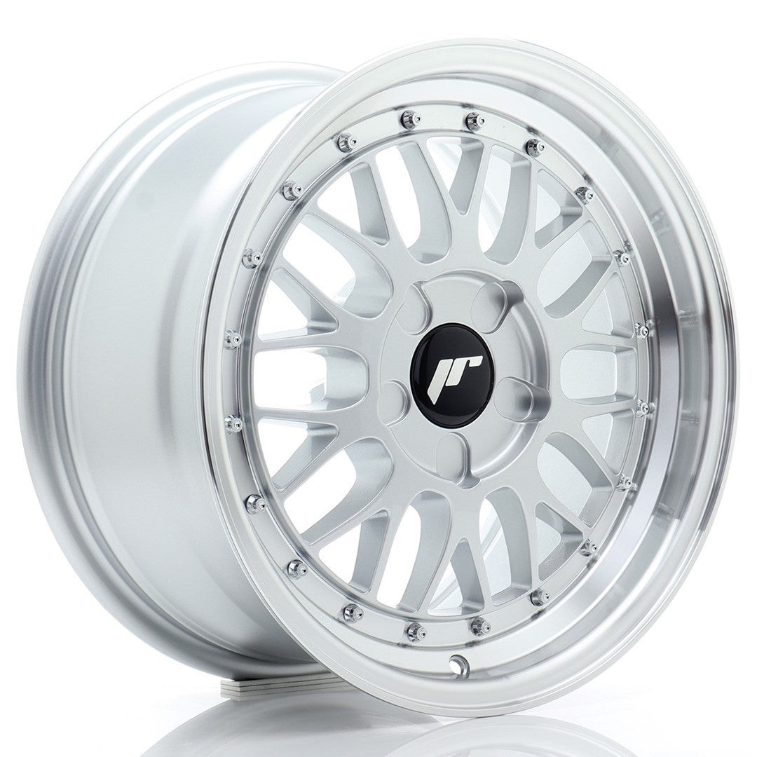 JR Wheels JR23 16x8 ET20-45 5x120 Hyper Silver w/ Machined Lip