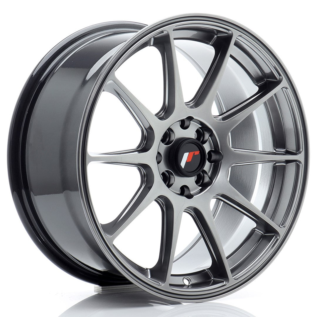 JR Wheels JR11 17x8 ET35 5x114.3 Hyper Black