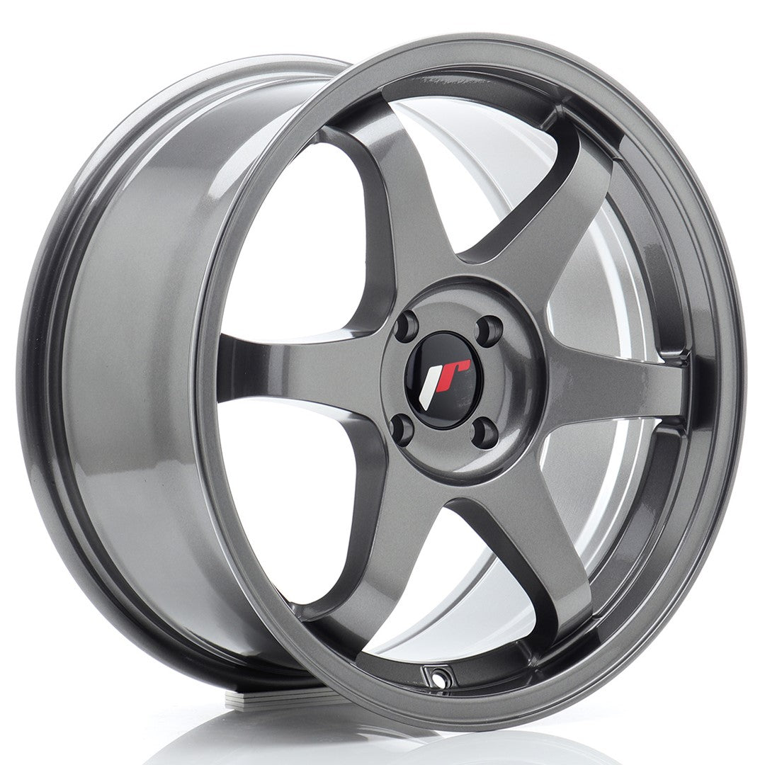 JR Wheels JR3 17x8 ET35 4x114.3 Gun Metal