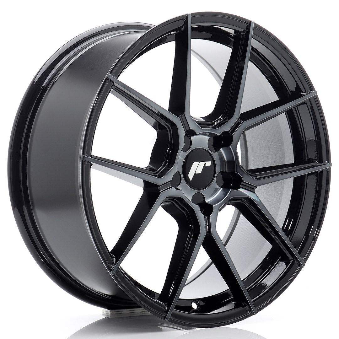 JR Wheels JR30 18x8,5 ET20-45 5x120 Black Machined w/ Tinted Face