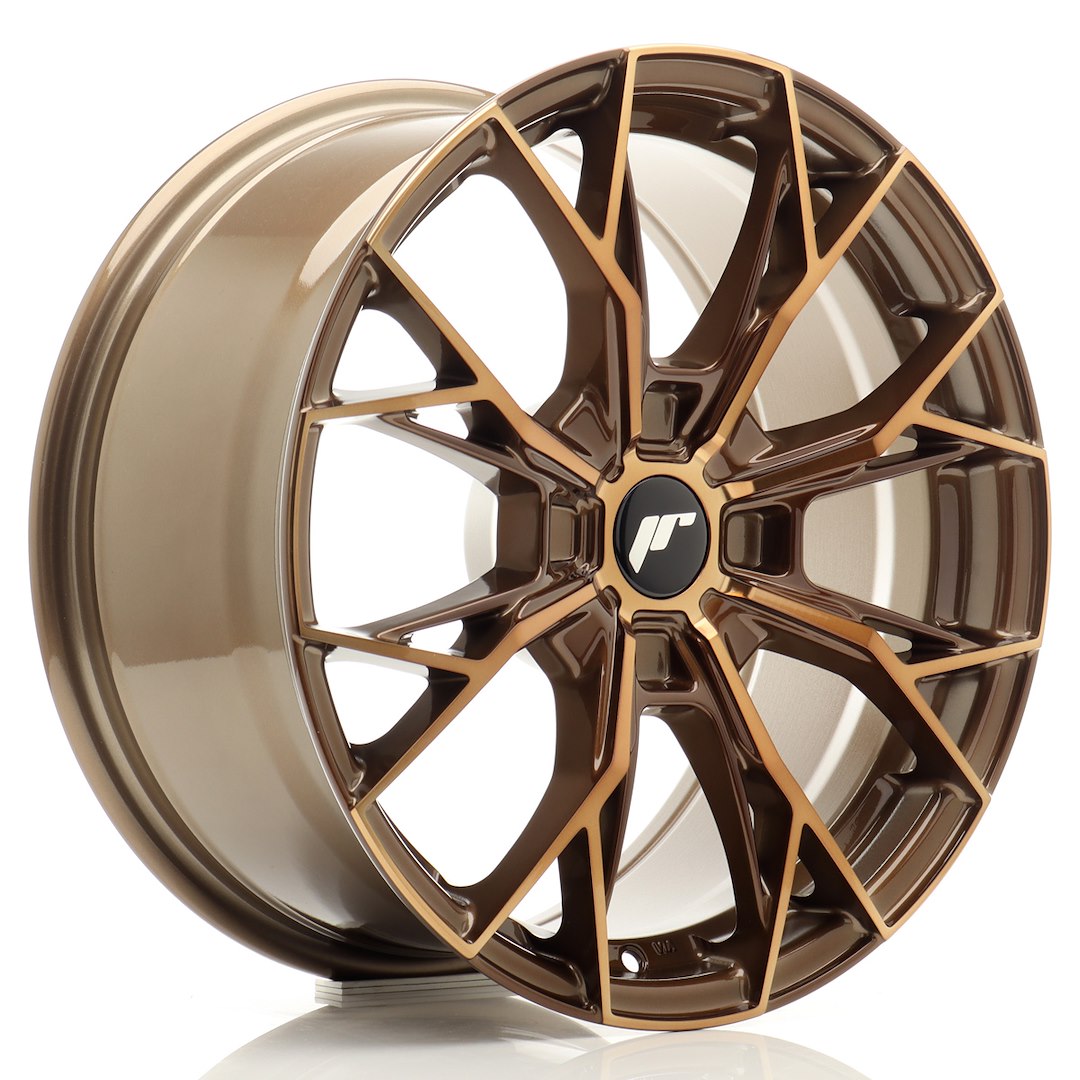 JR Wheels JR49 17x8 ET20-40 4x108 Platinum Bronze
