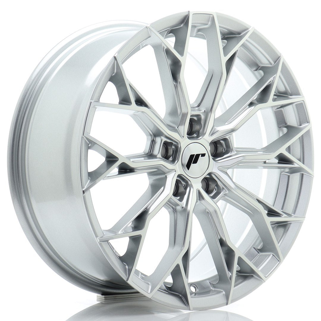 JR Wheels JR49 18x8 ET42 5x112 Silver Machined Face