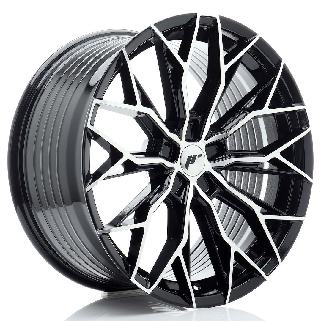 JR Wheels JR49 20x9 ET20-35 5x115 Gloss Black Machined Face
