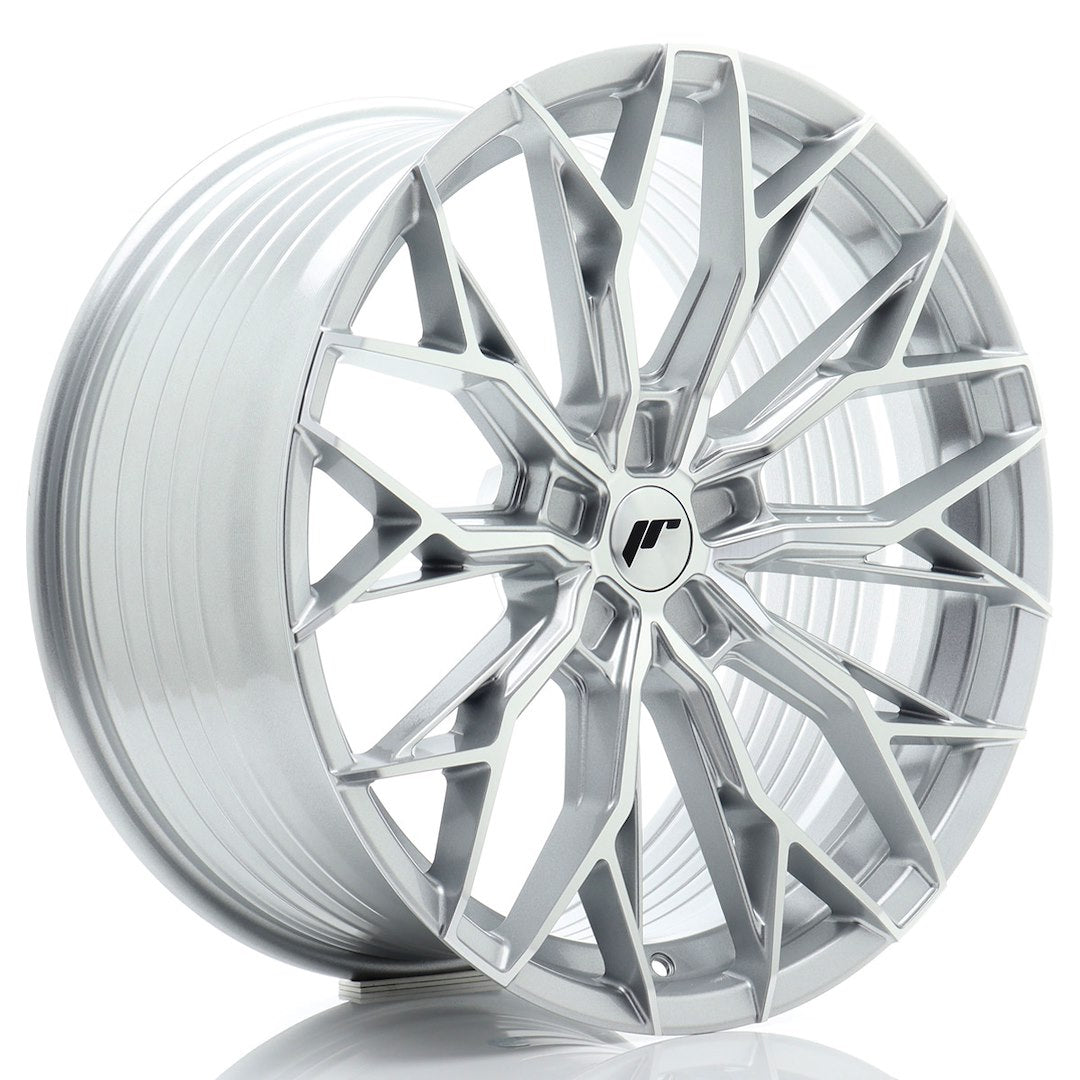 JR Wheels JR49 20x9 ET20-35 5x118 Silver w/ Machined Face