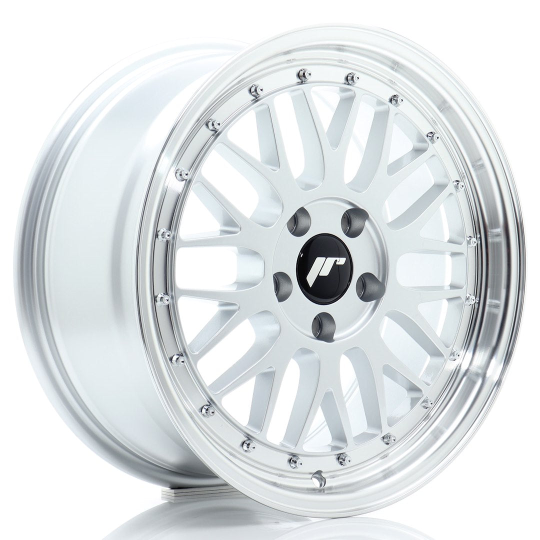 JR Wheels JR23 17x7,5 ET40 5x114.3 Hyper Silver w/ Machined Lip