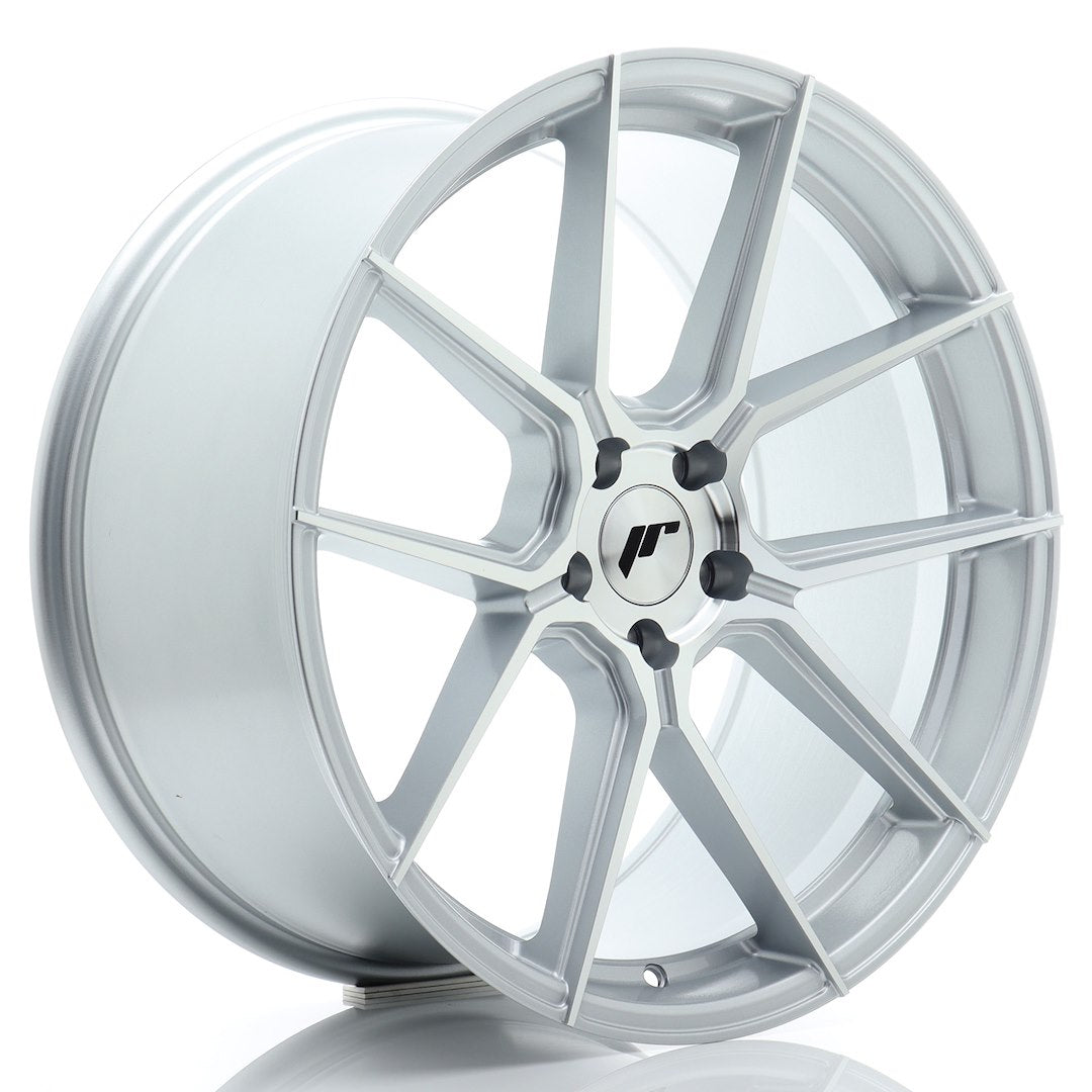 JR Wheels JR30 20x10 ET41 5x112 Silver Machined Face