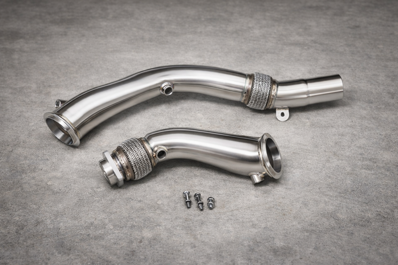 KONG Performance Downpipe (3”)  BMW M3 F80 / M4 F82 / F83 – S55 (2014–2020)
