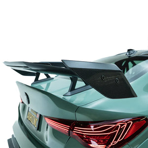 ADRO BMW G82 M4 AT-R3 Swan Neck Wing — endplate detalj