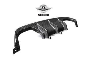 SOOQOO – Carbon Diffuser (MP Style)  BMW M3 F80 / M4 F82 / F83 (2014–2020)