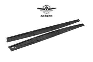SOOQOO – Carbon Sideskjørt (MP Style)  BMW M3 F80 / M4 F82 / F83 (2014–2020)