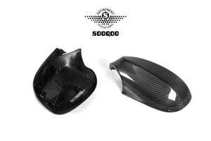 SOOQOO – Carbon Speilkåper (OEM Style)  BMW 1-serie / 3-serie E8x E9x LCI