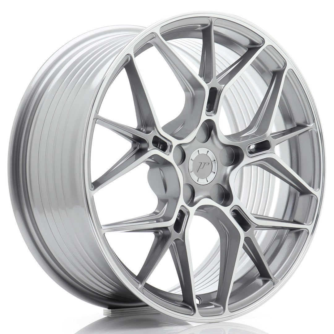 JR Wheels JR51 18x8 ET20-45 5x100 Titanium Machined Face