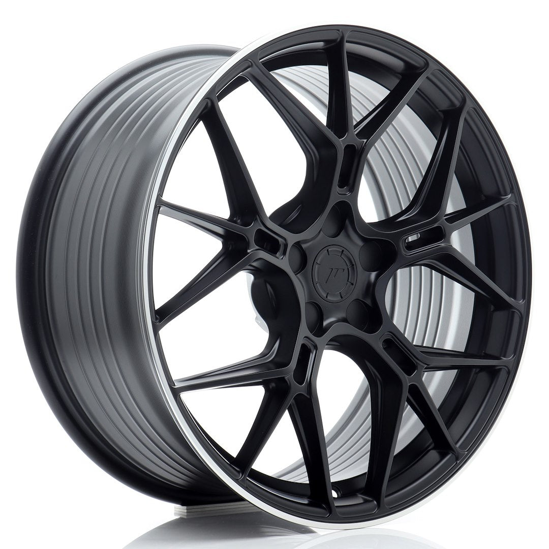JR Wheels JR51 19x8,5 ET20-45 5x105 Satin Black w/ Machined Lip