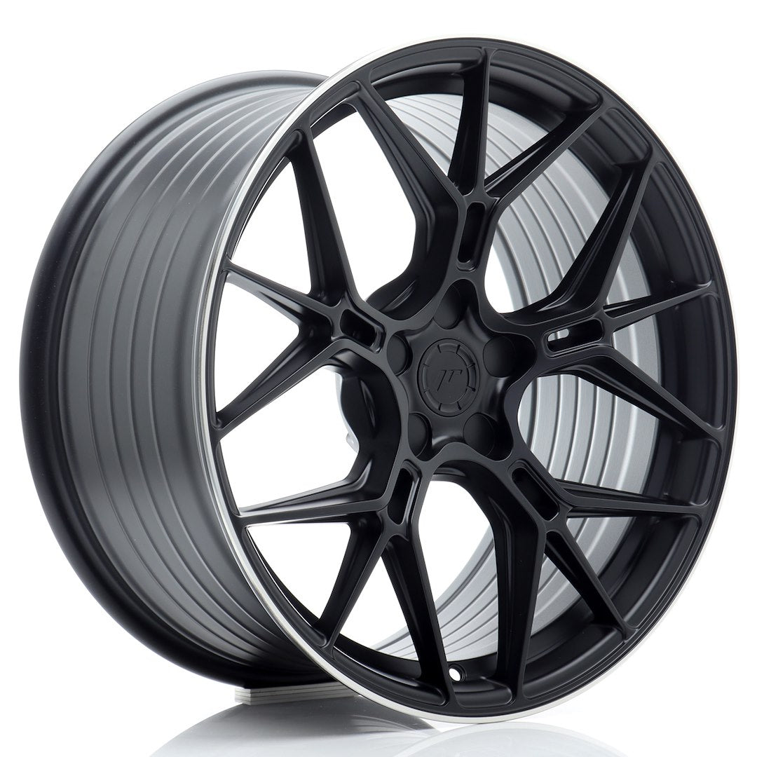 JR Wheels JR51 19x9,5 ET20-45 5x115 Satin Black w/ Machined Lip
