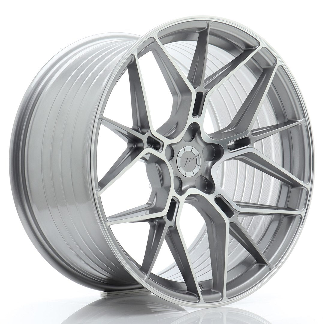 JR Wheels JR51 20x10,5 ET15-35 5x110 Titanium Machined Face