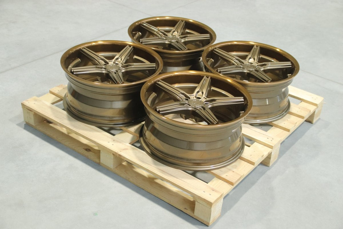 Set of CVR9 19x8,5 ET20 5x108 Gloss Bronze