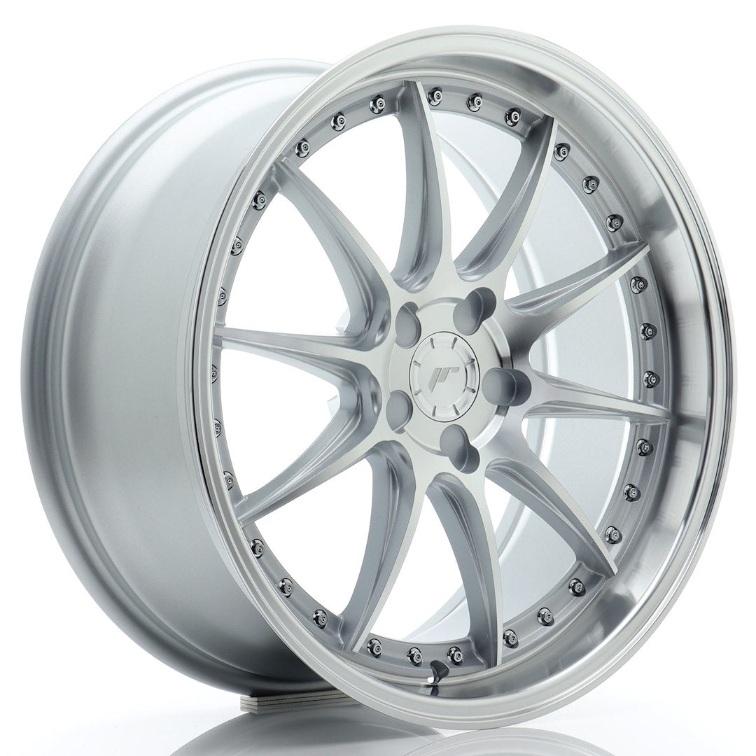 JR Wheels JR41 19x8,5 ET15-35 5x120 Silver Machined Face