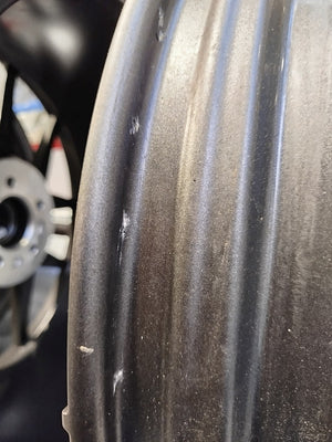 Set of JR30 20x10 ET35 + 20x10,5 ET45 5x114,3 Matt Graphite