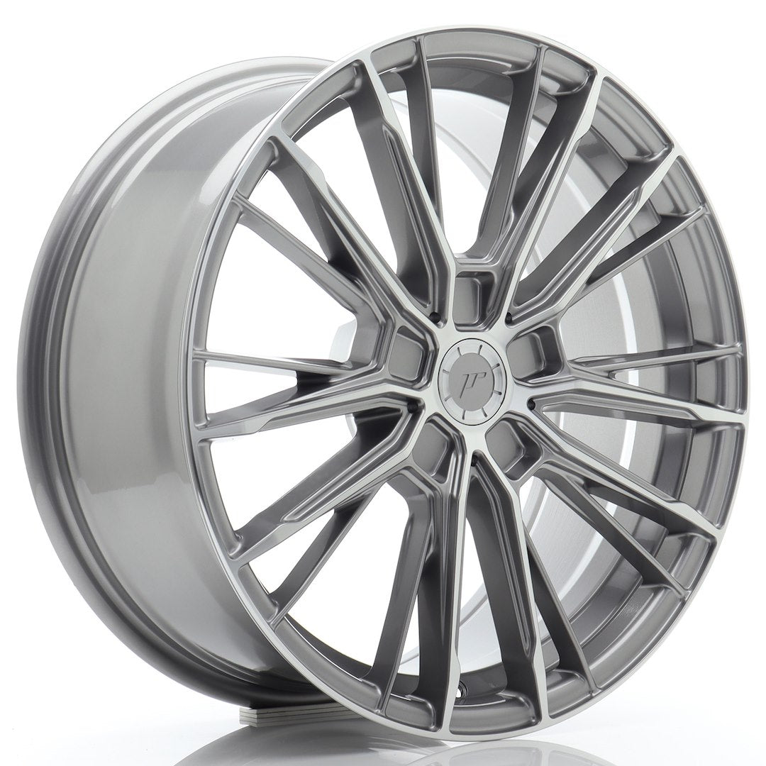 JR Wheels JR52 18x8 ET20-45 5x118 Titanium Machined Face