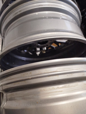 Set of CVR1 20x8 ET40 5x120 Brushed Titanium