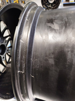 Set of JR38 19x9 ET20 5x112 Matt Black