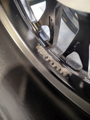 Set of CVR1 20x9,5 ET33 5x114,3 Double Tinted Black