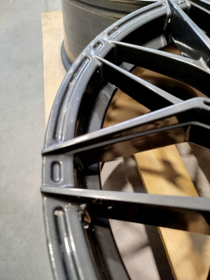 Set of JR46 20x8,5 ET35 + 20x9 ET35 5x112 Hyper Gray