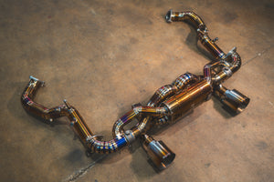 Valvetronic Designs Spjeldstyrt Eksosanlegg – Porsche 718 GT4 RS / Spyder RS (Titanium)
