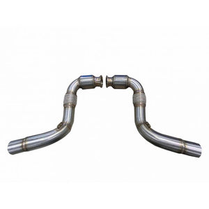 Active Autowerke S63/N63 GESI G-Sport Cat Downpipes – BMW X5M, X6M, X5, X6, 550i, 650i (E/F-serie) – bilde 3