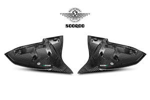 SOOQOO – Carbon Speilkåper (M Style)  BMW 1 / 2 / 3 / 4-Serie, X1 & i3 (F-serie)