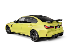 Akrapovic M3 G80 M4 G82 2026 — tuppesett detalj