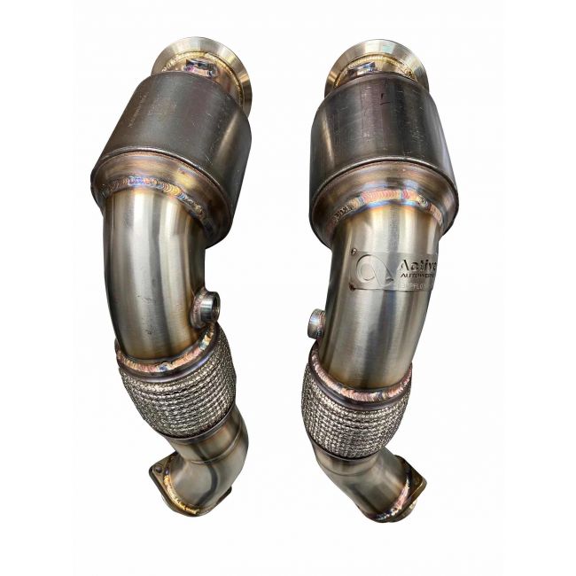 Active Autowerke S63/N63 GESI G-Sport Cat Downpipes – BMW X5M, X6M, X5, X6, 550i, 650i (E/F-serie)