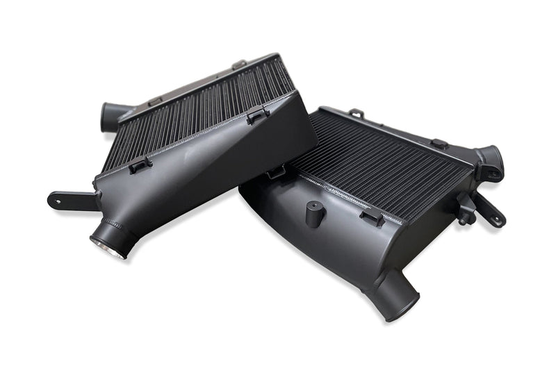 CSF Twin Intercooler Sett Black Audi RS6 RS7 C8 — produktvisning