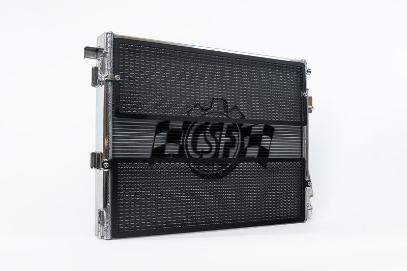CSF BMW G8X M3/M4/M2 Front Mount Heat Exchanger med Black Rock Guard