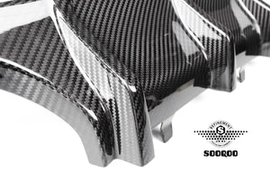 SOOQOO – Carbon Diffuser (MP Style)  BMW M3 F80 / M4 F82 / F83 (2014–2020)
