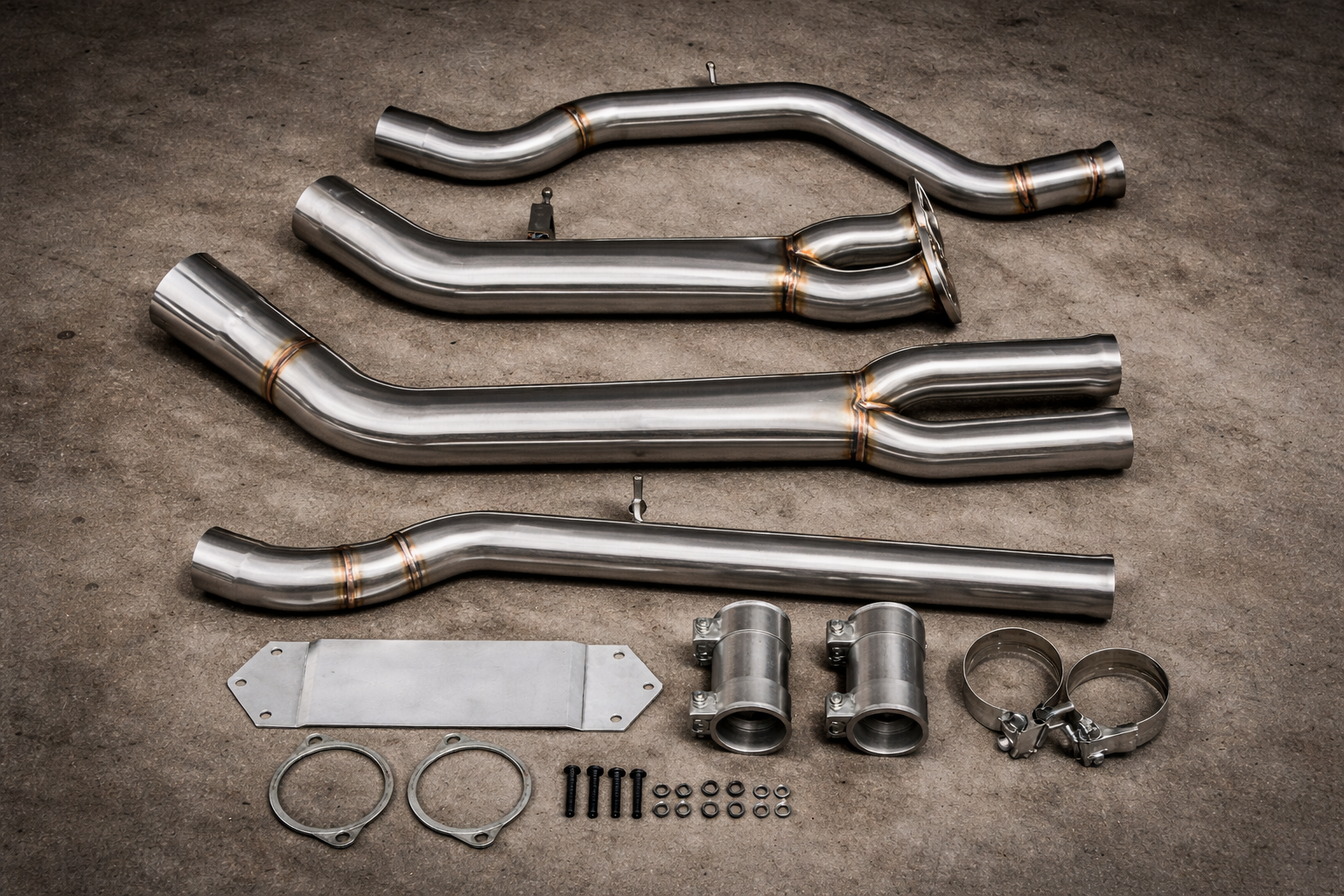 KONG Performance Single Midpipe  BMW M3 F80 / M4 F82 / F83 – S55 (2014–2020)