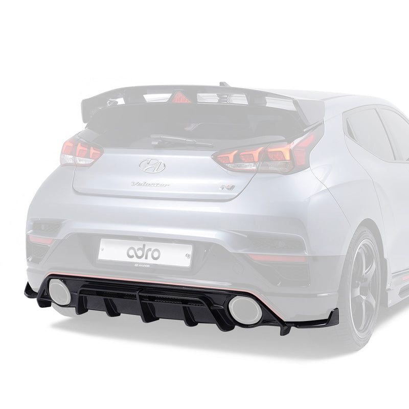 ADRO Hyundai Veloster N bakre diffuser V2