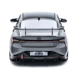 ADRO Hyundai Elantra N AT-R1 Swan Neck Wing Curved