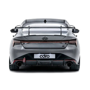 ADRO Hyundai Elantra N AT-R1 Swan Neck Wing Curved