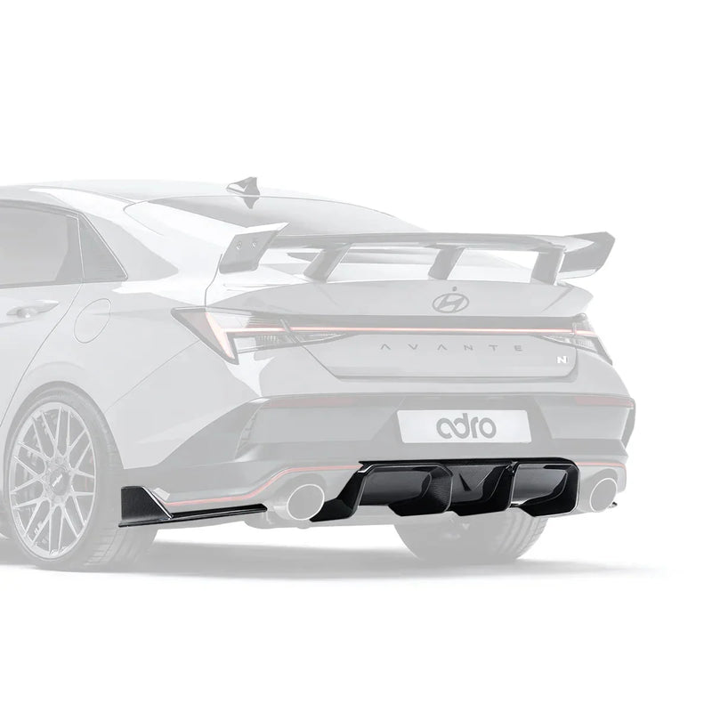 ADRO Hyundai Elantra N Facelift (PE) bakre diffuser
