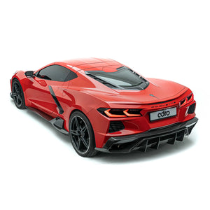 ADRO Corvette C8 Rear Diffuser — sideperspektiv