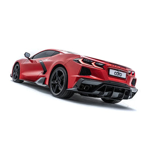 ADRO Corvette C8 Carbon Side Skirts — installert på bil